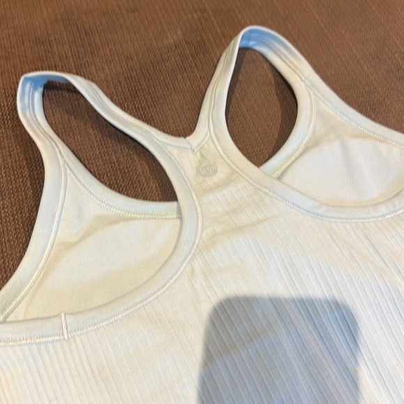 Brand new ice blue Ebb to Street lululemon tank!! Color not sold anymore - Picture 4 of 5